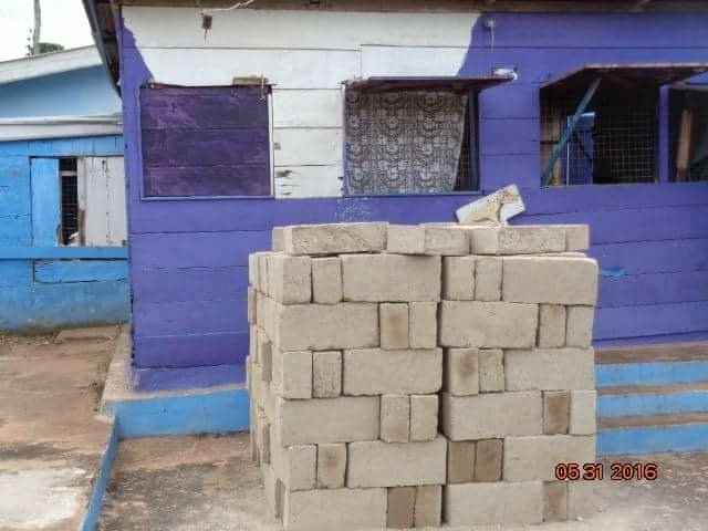 Part of the purchased building material